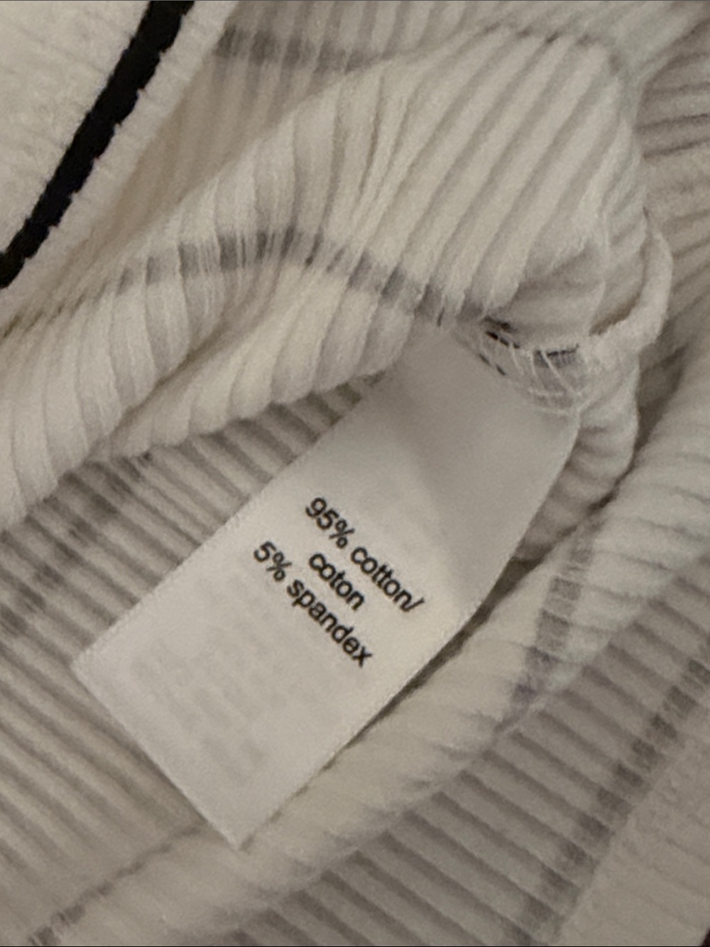 Maurice’s Ribbed Striped Racerback Tank Top - Picture 4 of 4